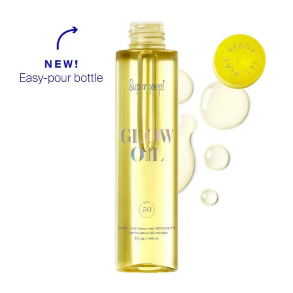 Sunscreen Body Sunscreen Supergoop! Glow Oil SPF 50 Dry Body Oil Sunscreen - Picture 3 of 6